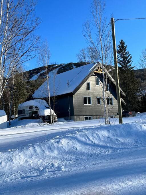 Appartement Mont Edouard, Hebergement Paisible A La Montagne LʼAnse-Saint-Jean Dış mekan fotoğraf